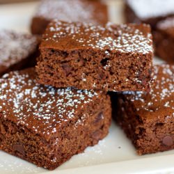 Chocolate Gingerbread Bars - Recipe photo by OurFamilyEats