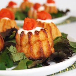 Smoked Salmon Cannelés - Recipe photo by hermione
