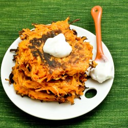 Sweet Potato Latkes - Recipe photo by kitchenminions