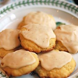 Eggnog Cookies with Eggnog Icing - Recipe photo by TheNaptimeChef