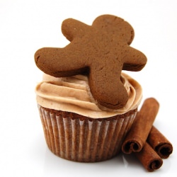 Gingerbread Cupcakes - Recipe photo by sweetpeaskitchen