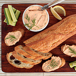 Smoked Salmon Spread - Recipe photo by Lucy Vaserfirer