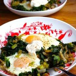 Baked Eggs - Recipe photo by fiveandspice
