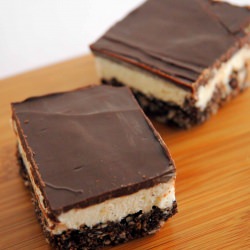 Vegan Nanaimo Bars - Recipe photo by A Dash of Compassion