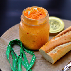 Queso de Bola (Cheese) Spread - Recipe photo by Trissalicious