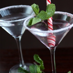 Vanilla Peppermint Martini - Recipe photo by muybueno