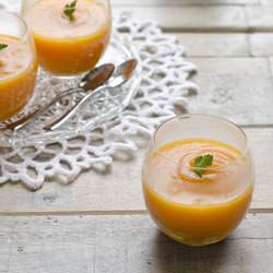 Pumpkin Cream and Foie Gras - Recipe photo by trinidad