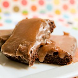 Salted Caramel Brownies - Recipe photo by BigAppleNosh
