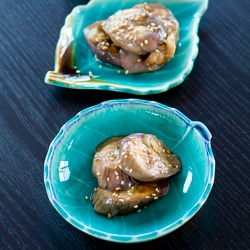 Chilled Sesame Eggplant - Recipe photo by FoodMayhem