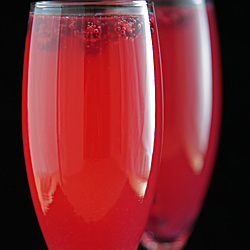 Champagne Cocktails - Recipe photo by Lucy Vaserfirer