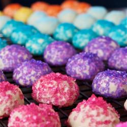 Glitter Ball Cookies - Recipe photo by cosmocookie