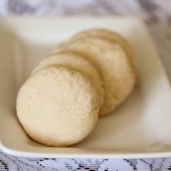 Coconut Butter Cookies - Recipe photo by kirbie