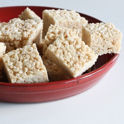 Salted Brown Butter Crispy Treats - Recipe photo by eatatallies