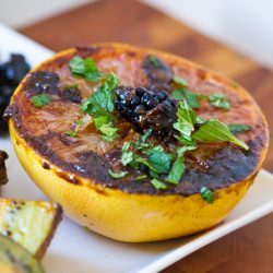 Roasted Grapefruit - Recipe photo by LunchboxBunch