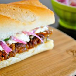 Sandwich de Jamón del País - Recipe photo by okiedokieartichokie