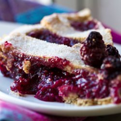 Blackberry Pie - Recipe photo by LunchboxBunch