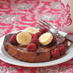 Banana-Oat French Toast - Recipe photo by cathyeats