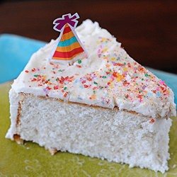 White Wedding Cake Frosting - Recipe photo by DineandDish