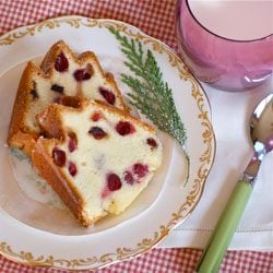 Cranberry Almond Pound Cake - Recipe photo by 2stews
