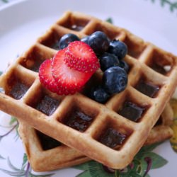 Brown Butter Waffles - Recipe photo by piccantedolce