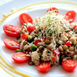 Lentil Salad - Recipe photo by cocinaparaemancipados