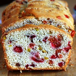 Pistachio Cranberry Bread - Recipe photo by madhuram