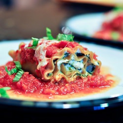 Spinach Lasagna Rolls - Recipe photo by ccmarriagefactory