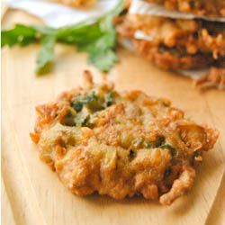 Zucchini Flowers Pancakes - Recipe photo by paneburroemarmellata