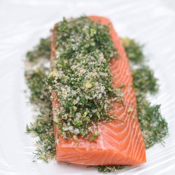 How to Cure Salmon - Recipe photo by Trissalicious