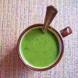 Sweet Pea Mint Soup - Recipe photo by buddinglotus