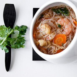 Spicy Asian Noodle Soup - Recipe photo by smokinchestnut