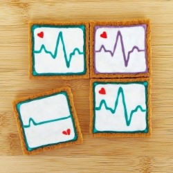 ECG Cookies - Recipe photo by CFFK