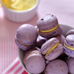 Lavender Macarons w/ Lemon - Recipe photo by kupenska
