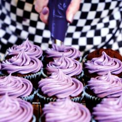 A Birthday Tower of Cupcakes - Recipe photo by thingswemake