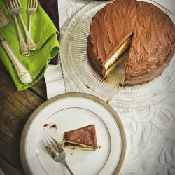 Pound Cake & Mocha Frosting - Recipe photo by GuiltyKitchen