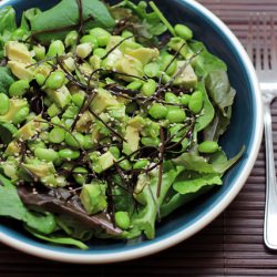 Avocado and Edamame Beans Salad - Recipe photo by saladpride