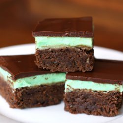 Chocolate Mint Brownies - Recipe photo by afarmgirlsdabbles
