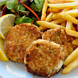 Crab Cakes - Recipe photo by honeyneverspoils