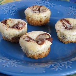 Nutella Cheesecake Bites - Recipe photo by missinthekitchen