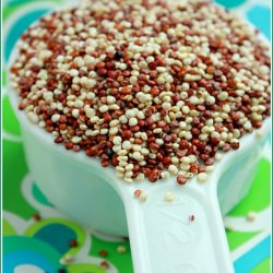 Quinoa Kichidi with Lentils - Recipe photo by sreelu