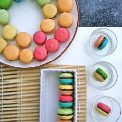 Rainbow Macarons - Recipe photo by dollydoesdesserts