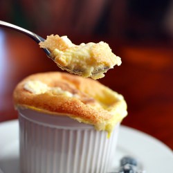 Sweet Goat Cheese Souffles - Recipe photo by The Enchanted Cook