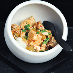 Ma Po Tofu - Recipe photo by smokinchestnut