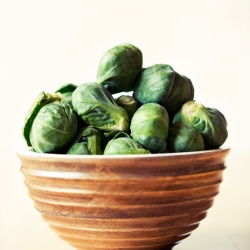 Roasted Brussels Sprouts - Recipe photo by veggiewedgie
