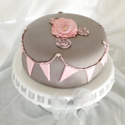 Flag Bunting Cake - Recipe photo by sweetkiera