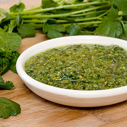 Herb Pesto, Naan Bread - Recipe photo by disgustinglyGOOD