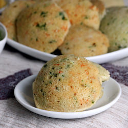 Semolina Steamed Cake - Recipe photo by torviewtoronto