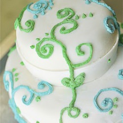 Fancy Fondant Cake - Recipe photo by whiskwriterepeat