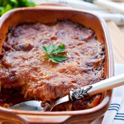Delicious Eggplant Moussaka - Recipe photo by edithfrincu