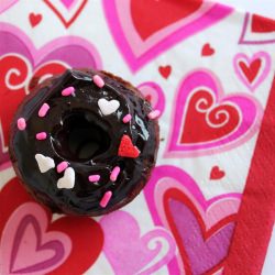 Valentine's Day Doughnuts - Recipe photo by cicirose